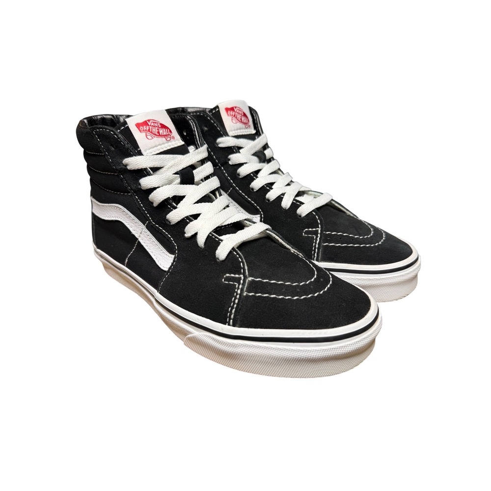 Vans Sk8 Hi Black White High Top Sneakers